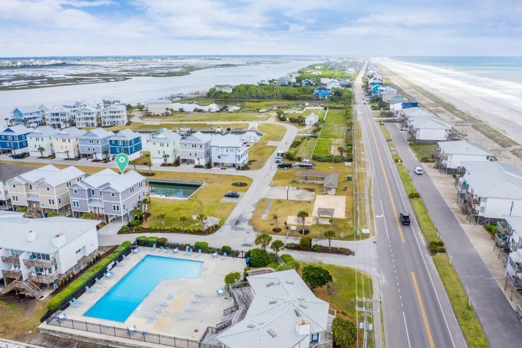 Waterfront*Steps To Beach*Boat Launch*Kayaks*Pools Villa Topsail Beach Exterior foto