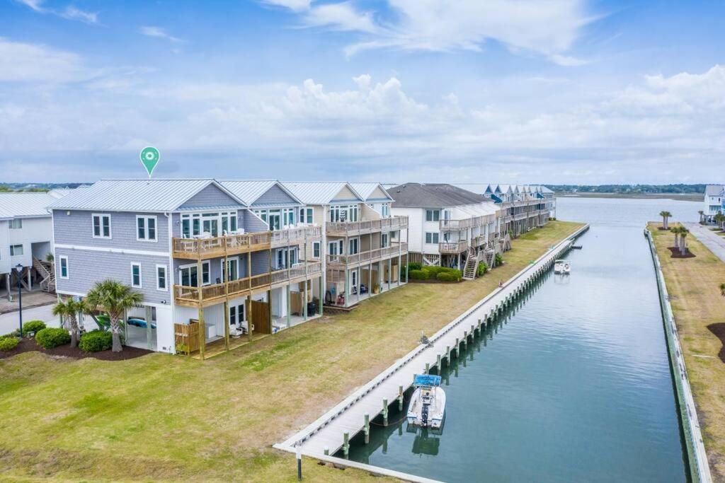 Waterfront*Steps To Beach*Boat Launch*Kayaks*Pools Villa Topsail Beach Exterior foto